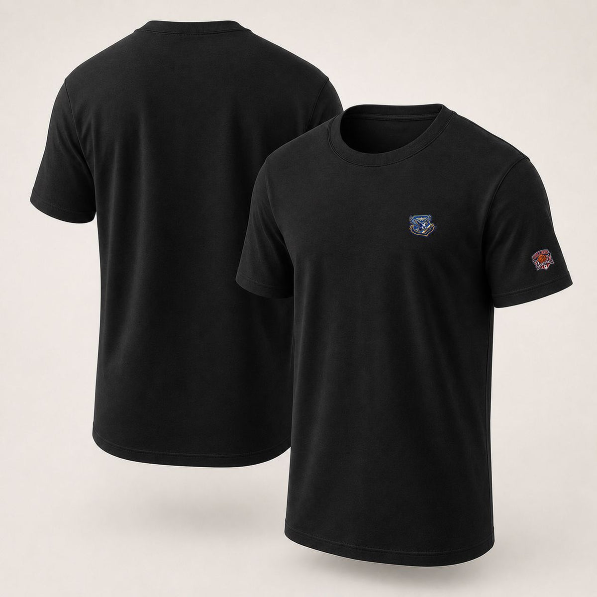 001 Air Force Falcons Embroidered Logo Puff Embroidered Logo T-Shirt - Unisex Short Sleeve Tee
