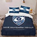 Literie MHR Montpellier Hérault Rugby Club 203 - Housse De Couette Parure de lit