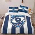 Literie MHR Montpellier Hérault Rugby Club 174 - Housse De Couette Parure de lit