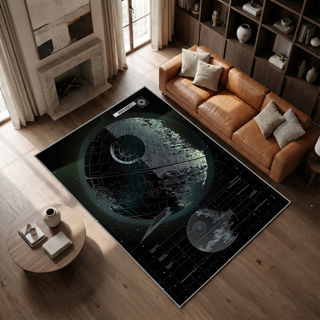 Tapis Star Wars Étoile de la Mort II