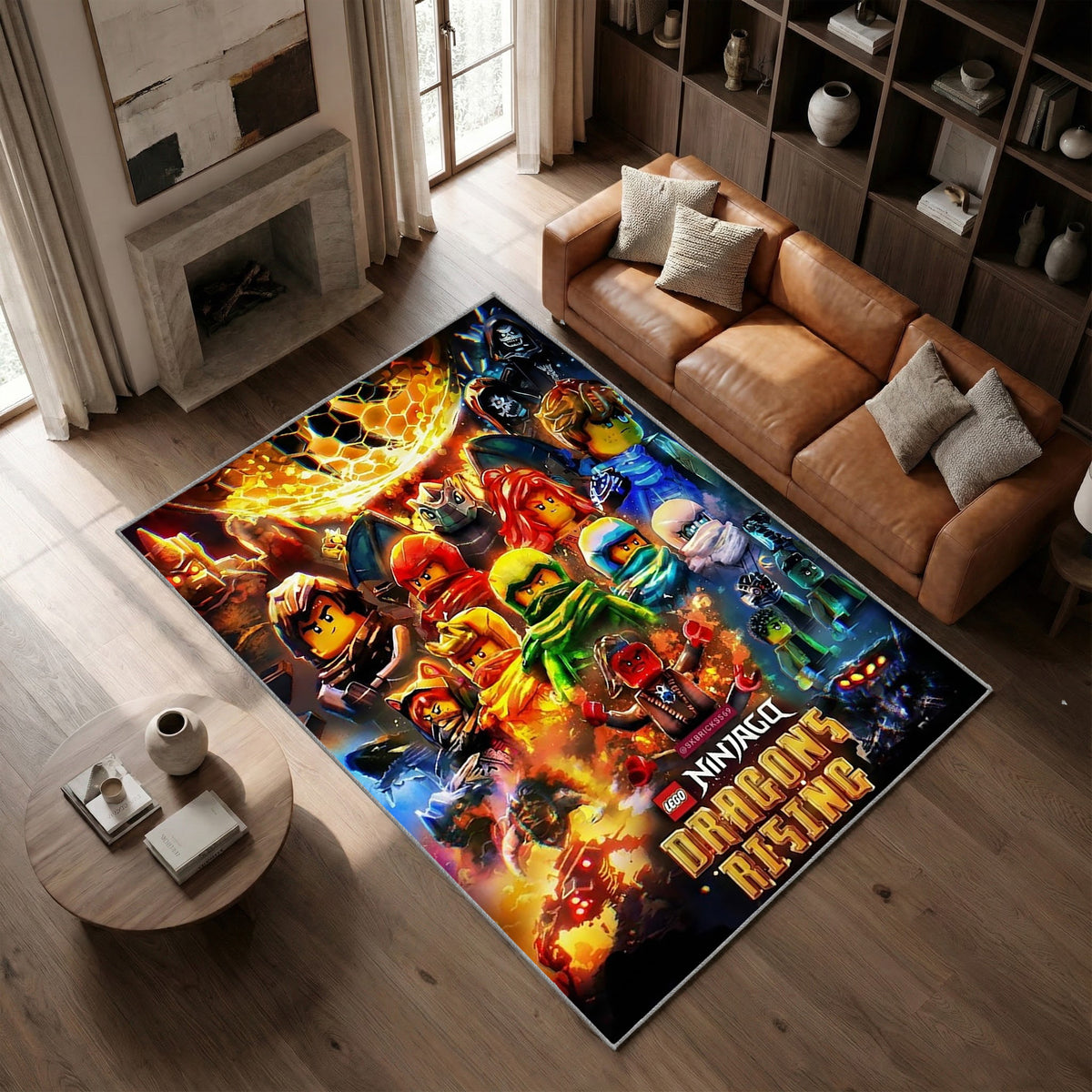 Tapis Ninjago Tous les personnages L’éveil des dragons