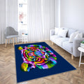 Abstract Colorful Tiger