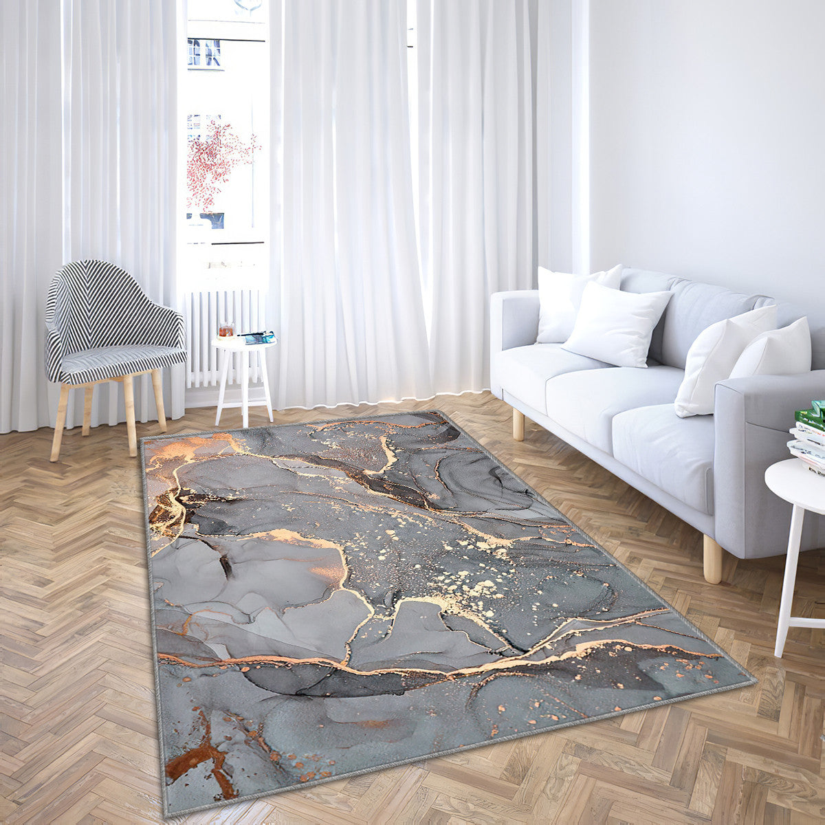 Abstract Marble Contemporary