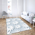 3D daisies floral patterns