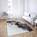 Abstract Black White Modern-Mid Century Modern