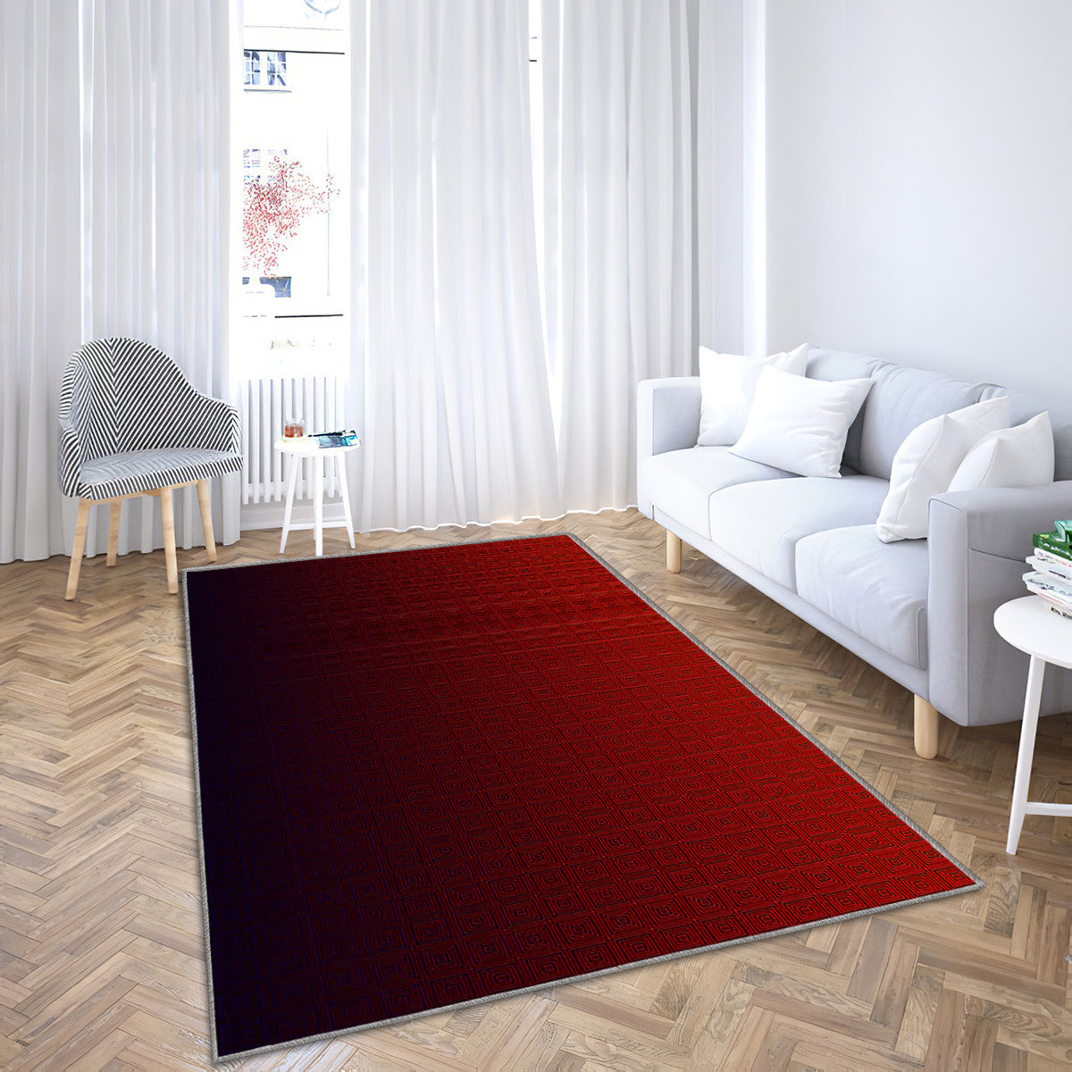 A Red Pattern
