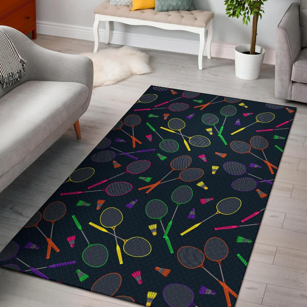 Badminton Colorful Pattern Print