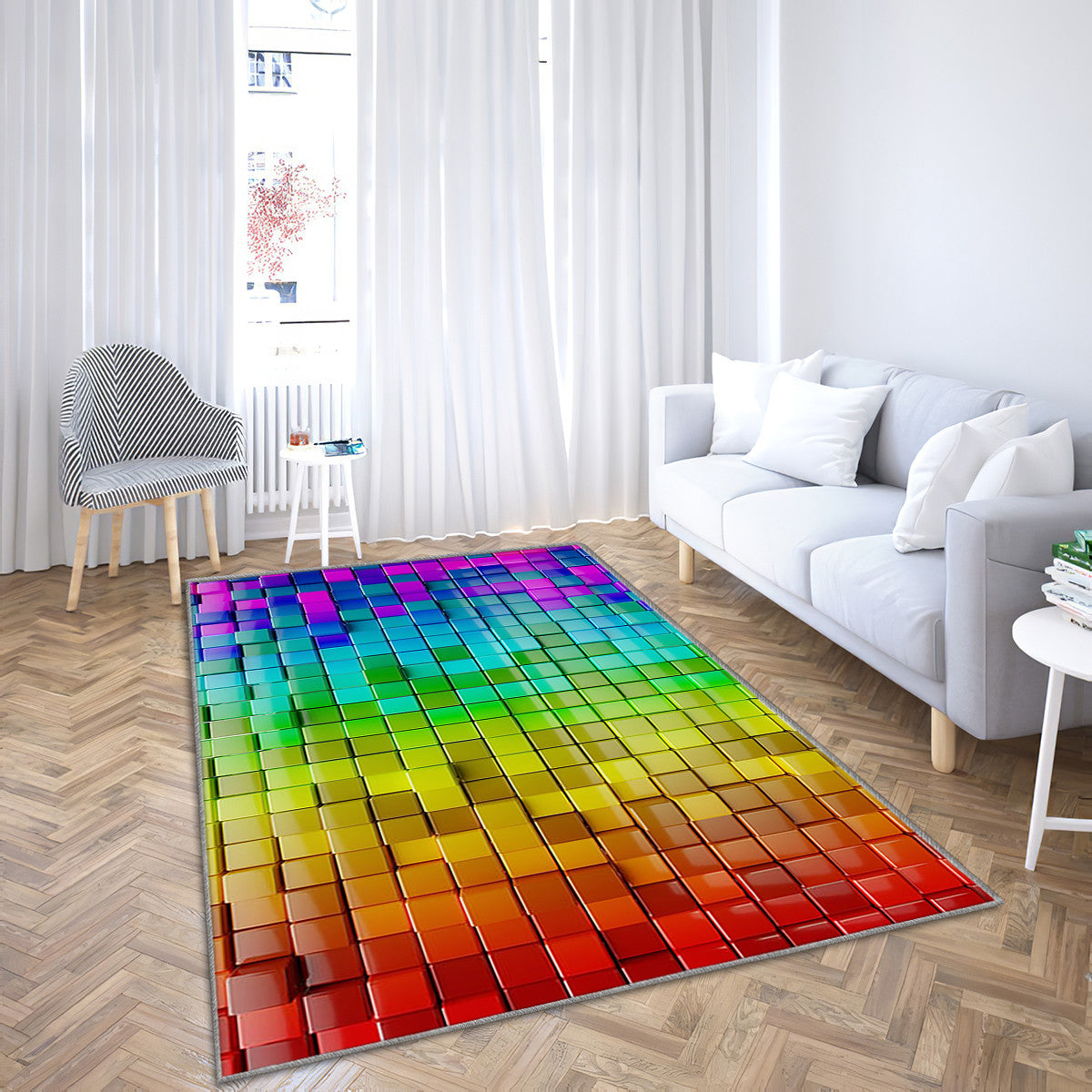 Colorful Cube Pattern