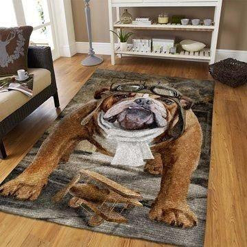Bull Dog Wearing Glassses