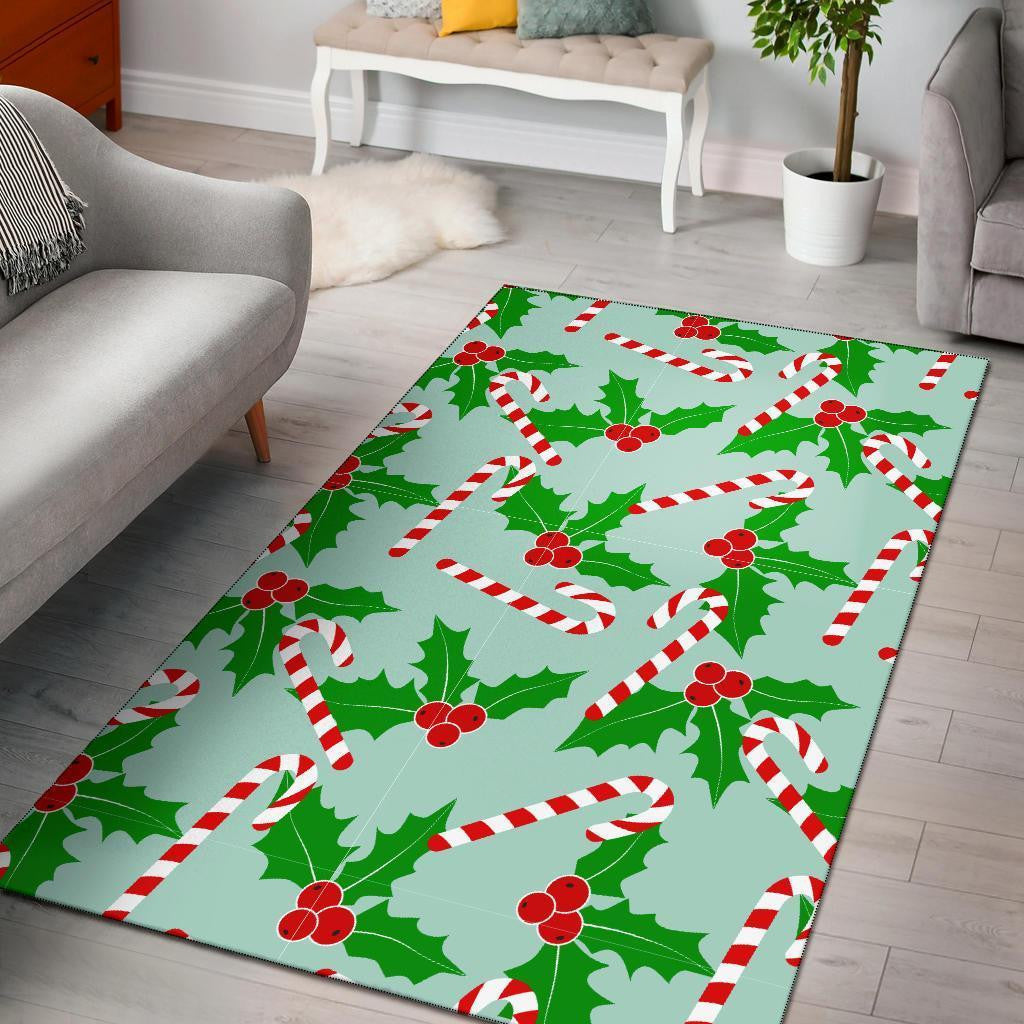 Christmas Candy Cane Pattern Print