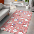 Cute Bunny Rabbit Pattern Print