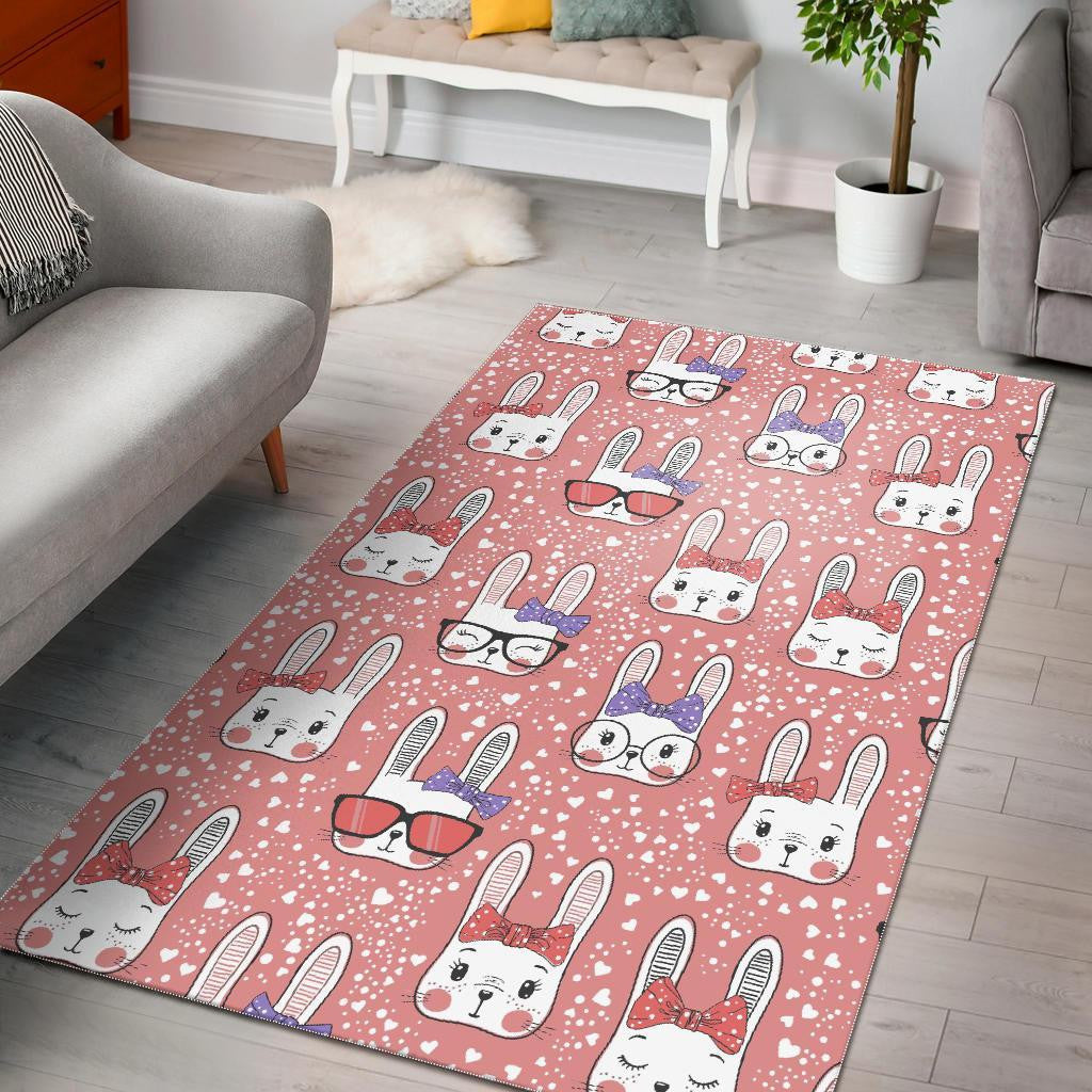 Cute Bunny Rabbit Pattern Print