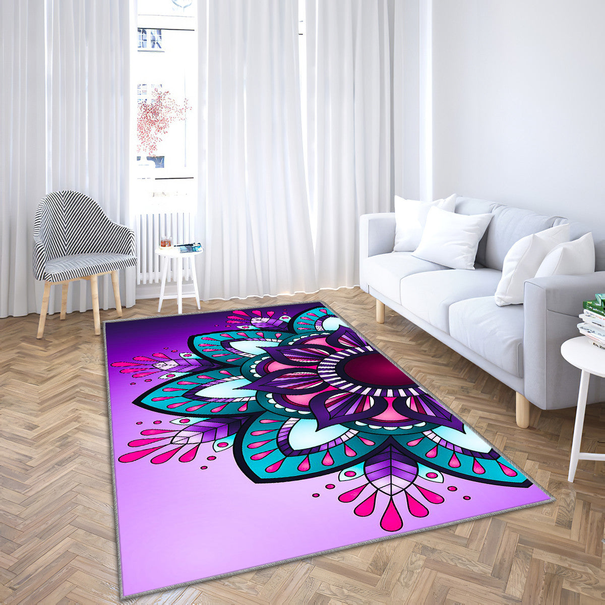 Purple mandala