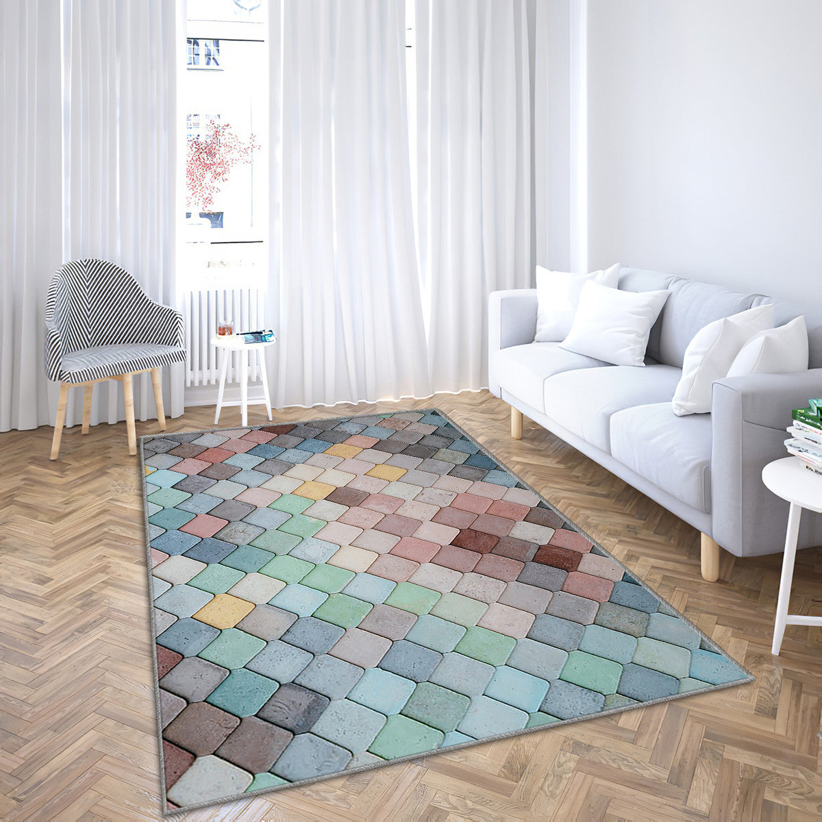 Tile Pattern Pastel