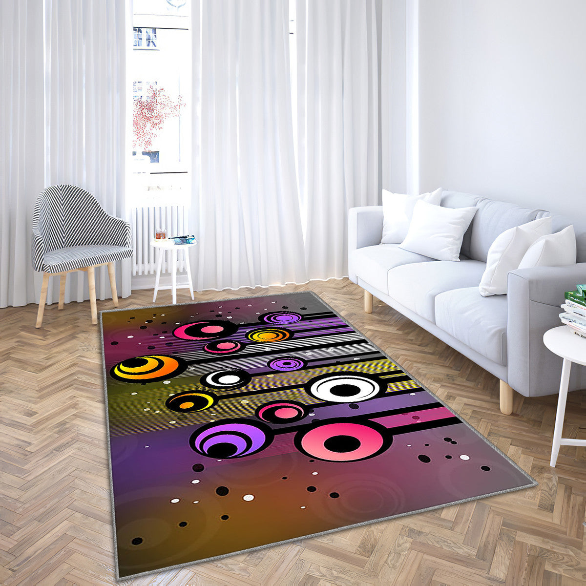 Oval Colorful Pattern