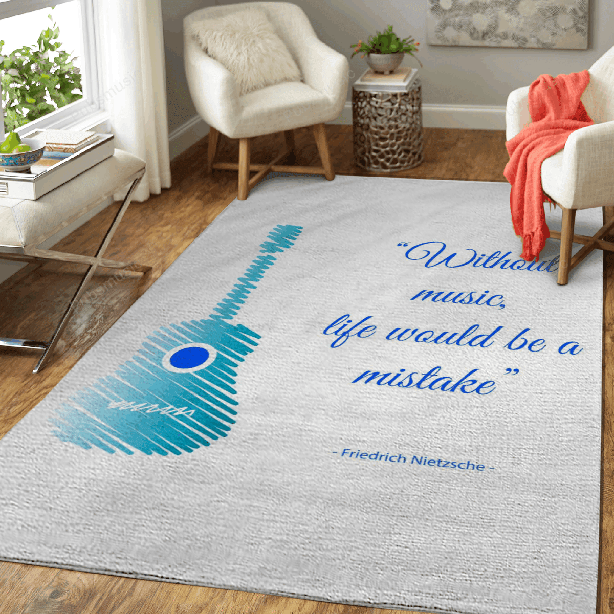 Musical Guitar Quote Music Freak Art For Fans.png