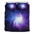 Espace Bleu Pourpre Galaxie Spirale