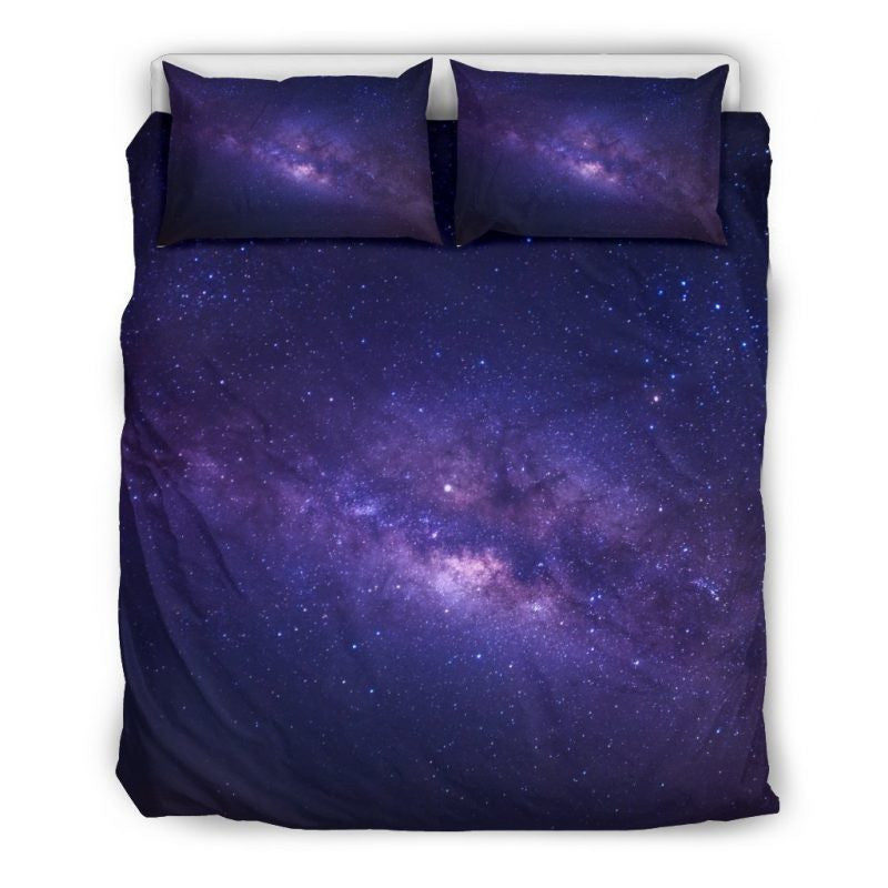 Espace Galaxie Voie Lactée Pourpre Foncé