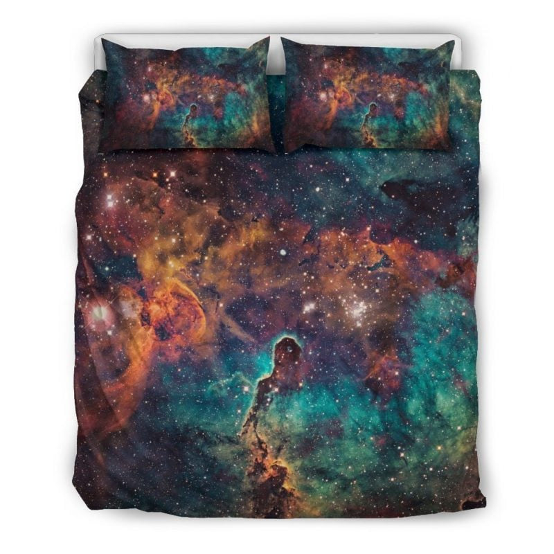 Sarcelle Orange Univers Galaxie Espace