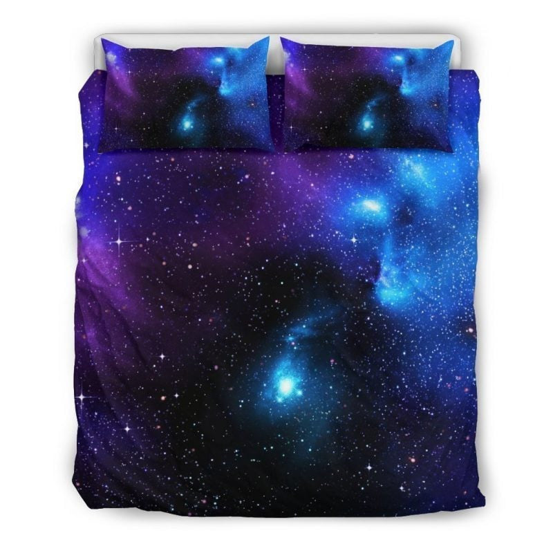 Espace Galaxie Bleu Violet Foncé 02
