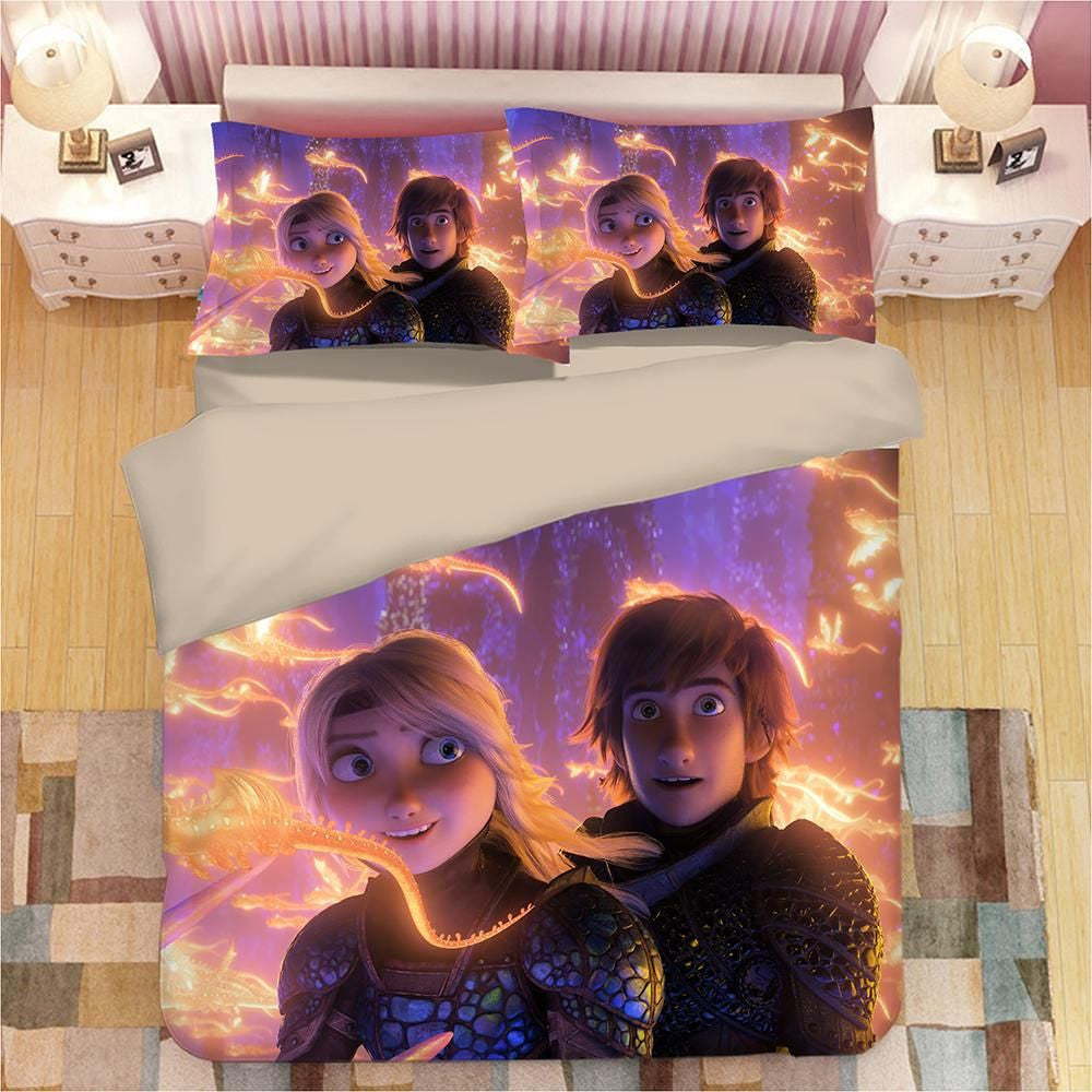 Astrid Hiccup Krokmou Dragons 125