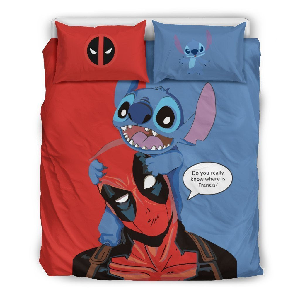 Stitch et Deadpool Disney