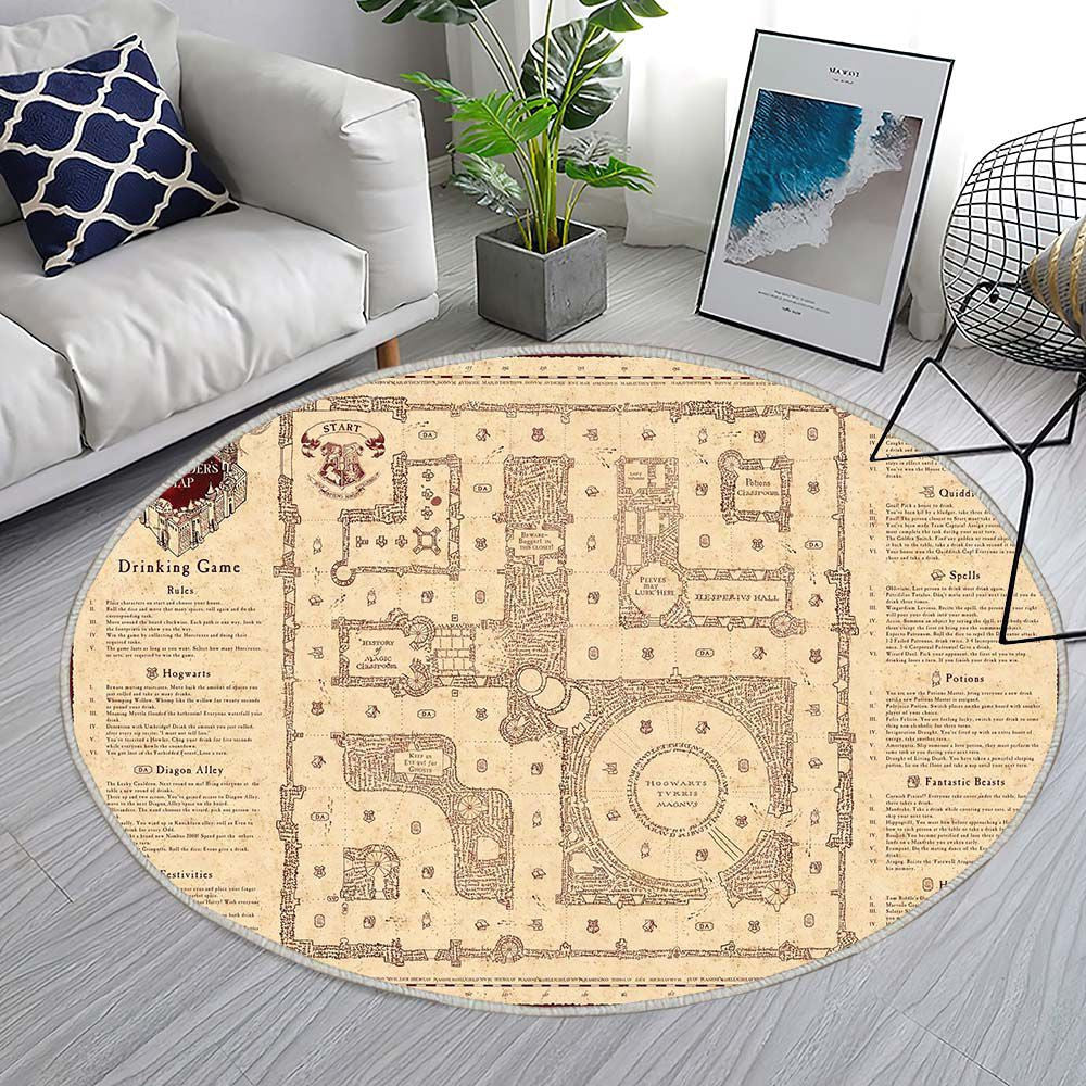 Harry Potter Hogwarts Map 3