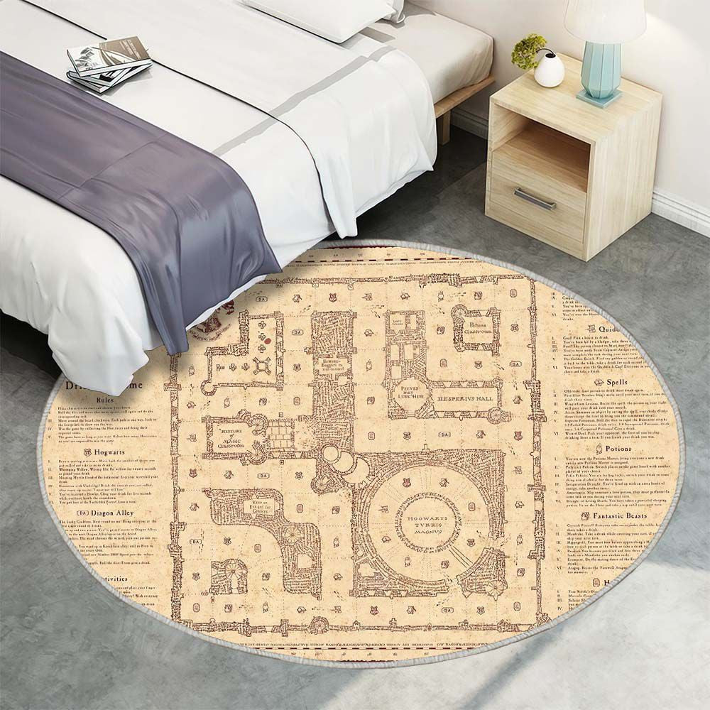 Harry Potter Hogwarts Map 3