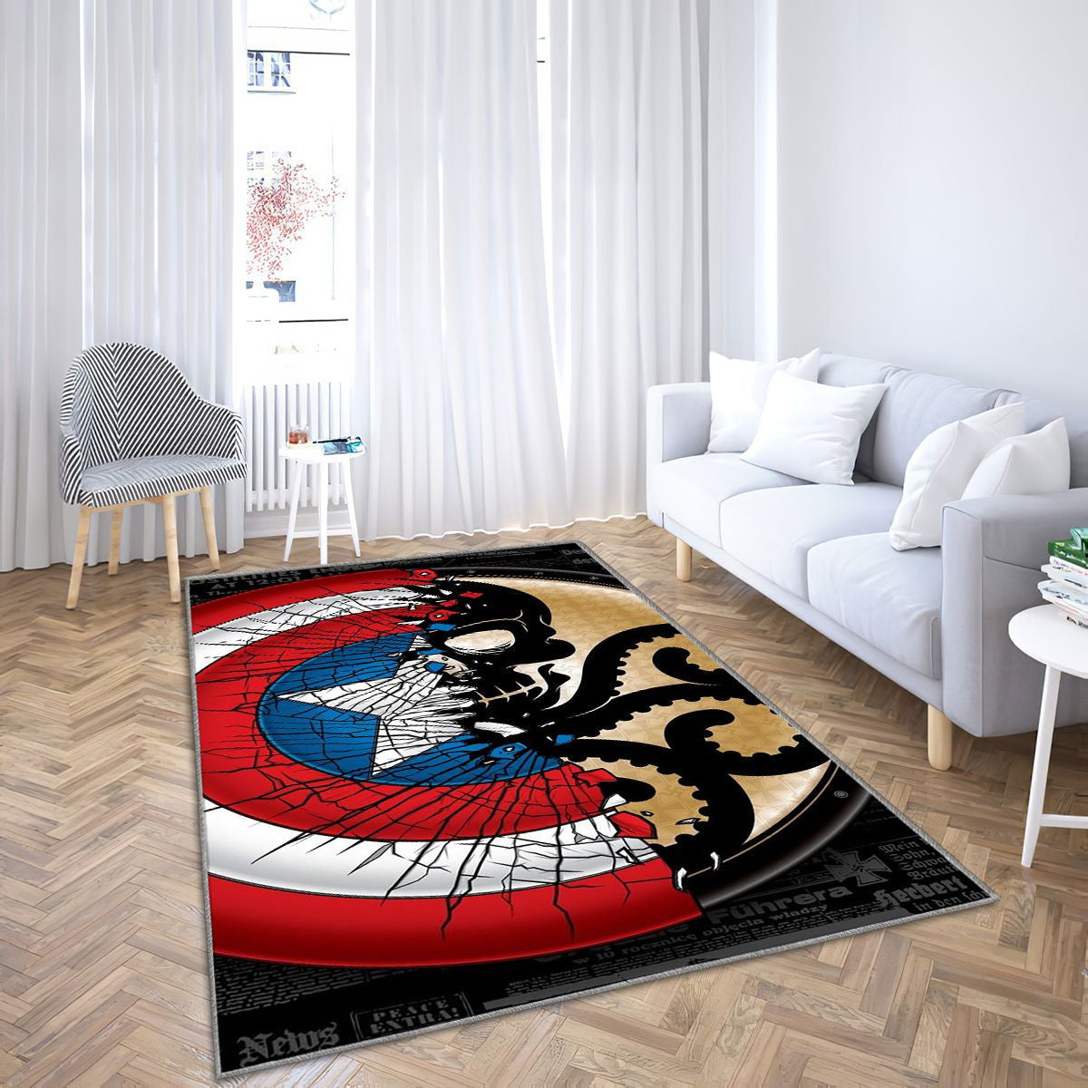 Captain America Shield and Hydra