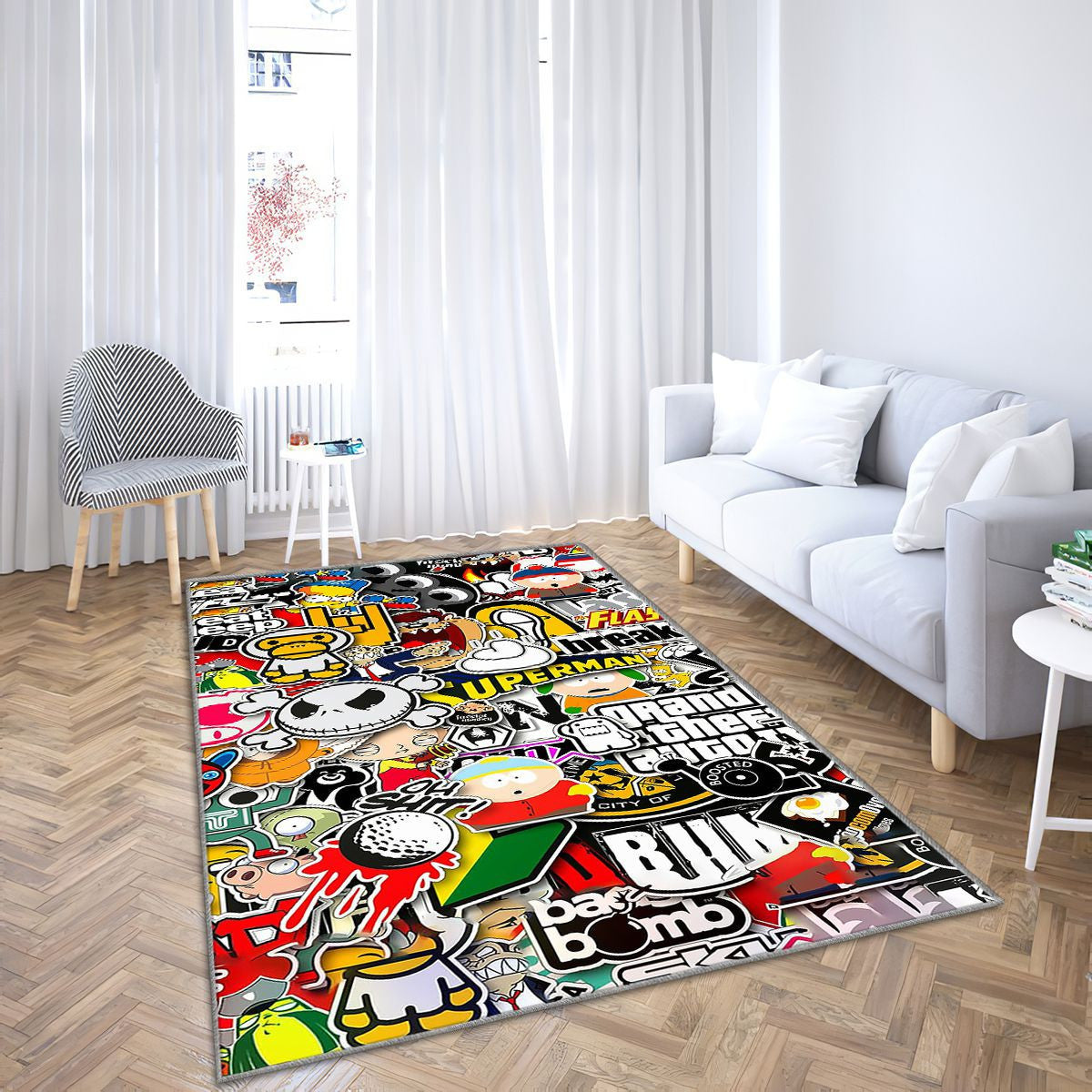 Sticker brand art