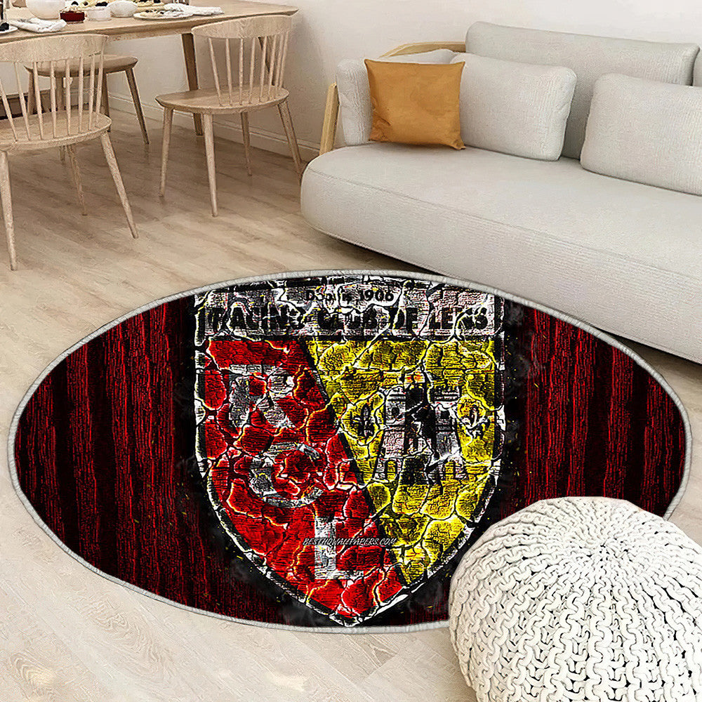 Rc Lens Tapis Sol - Tapis De Salon, Ligue 2 Française de Football Tapis Art, Tapis pour la décoration de la maison