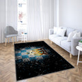 Olympique Marseille Fc Tapis Sol - Tapis De Salon, Ligue 1 Bleu Blanc Football Tapis Art, Tapis pour la décoration de la maison