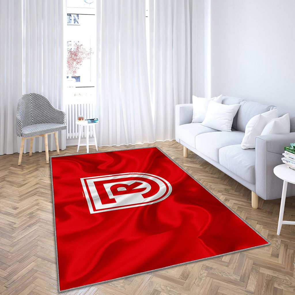 Ssv Jahn Regensburg Drapeau de Soie Rouge 2 Bundesliga Tapis Sol - Tapis De Salon, Regensburg Allemagne Tapis Art, Tapis pour la décoration de la maison