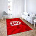 Ssv Jahn Regensburg Drapeau de Soie Rouge 2 Bundesliga Tapis Sol - Tapis De Salon, Regensburg Allemagne Tapis Art, Tapis pour la décoration de la maison