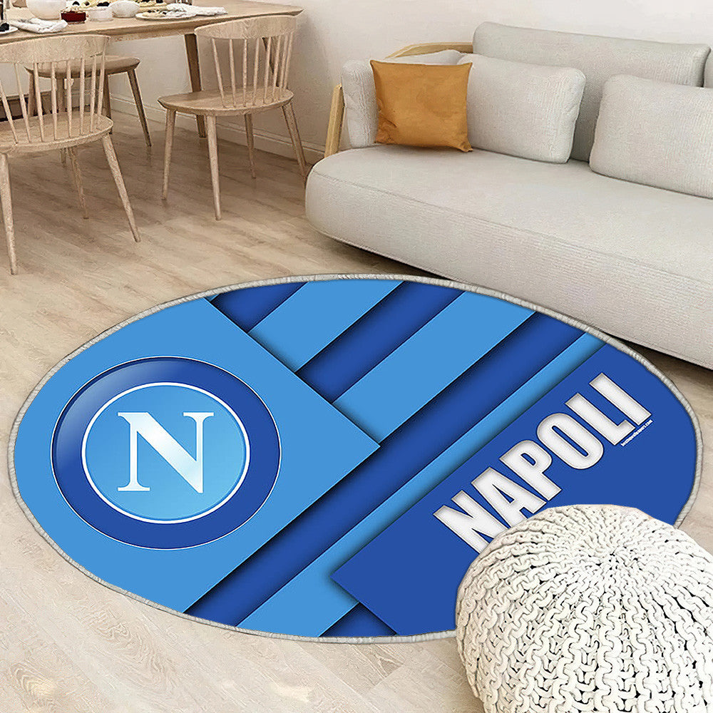 Napoli Fc Tapis Sol - Tapis De Salon, Football Serie A Naples Tapis Art, Tapis pour la décoration de la maison