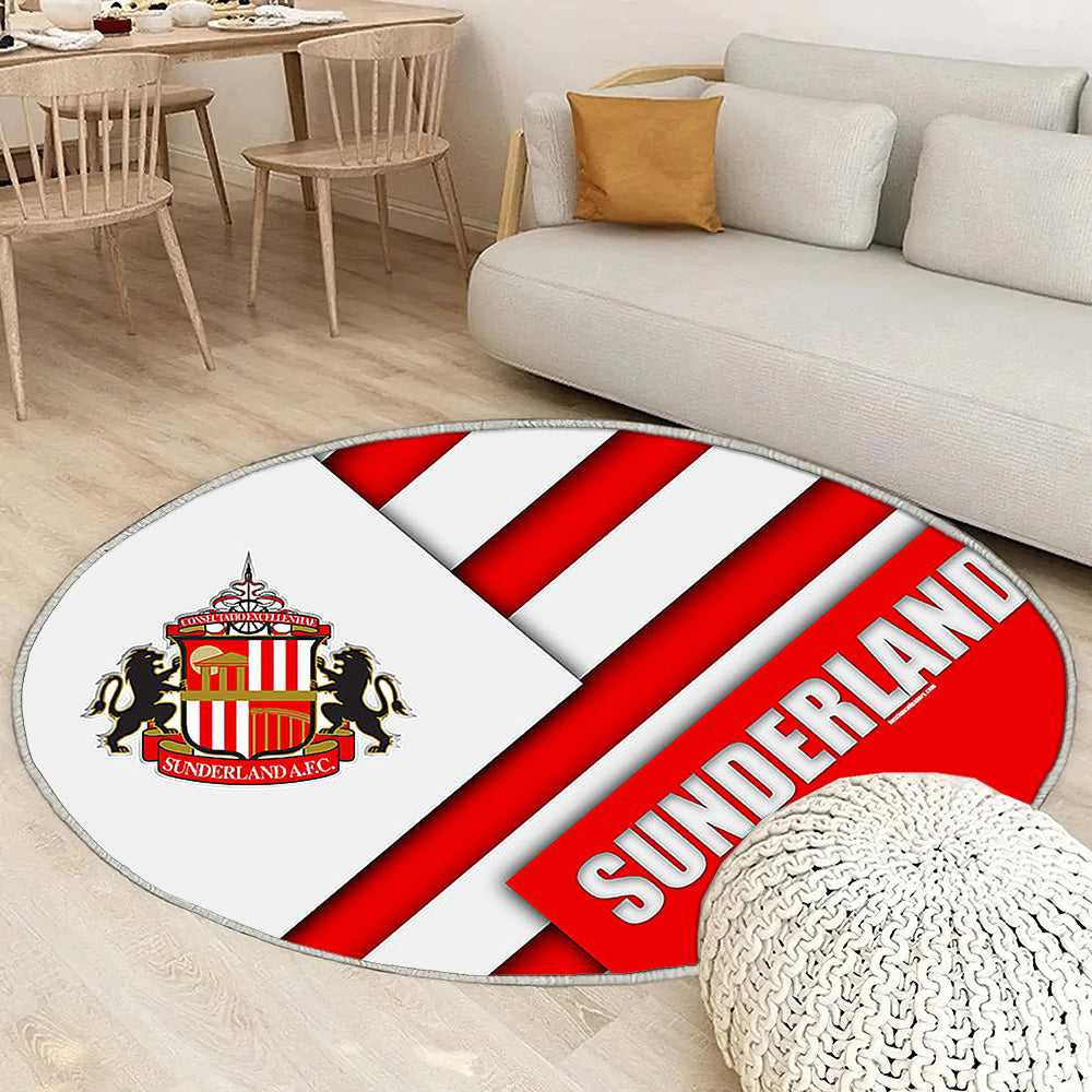 Sunderland FcEnglish Football Club Sunderland Tapis Sol - Tapis De Salon, Royaume-Uni Tapis Art, Tapis pour la décoration de la maison