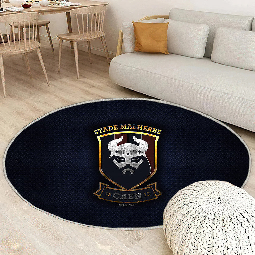 Stade Malherbe Caen Tapis Sol - Tapis De Salon, France Ligue 1 Tapis Art, Tapis pour la décoration de la maison