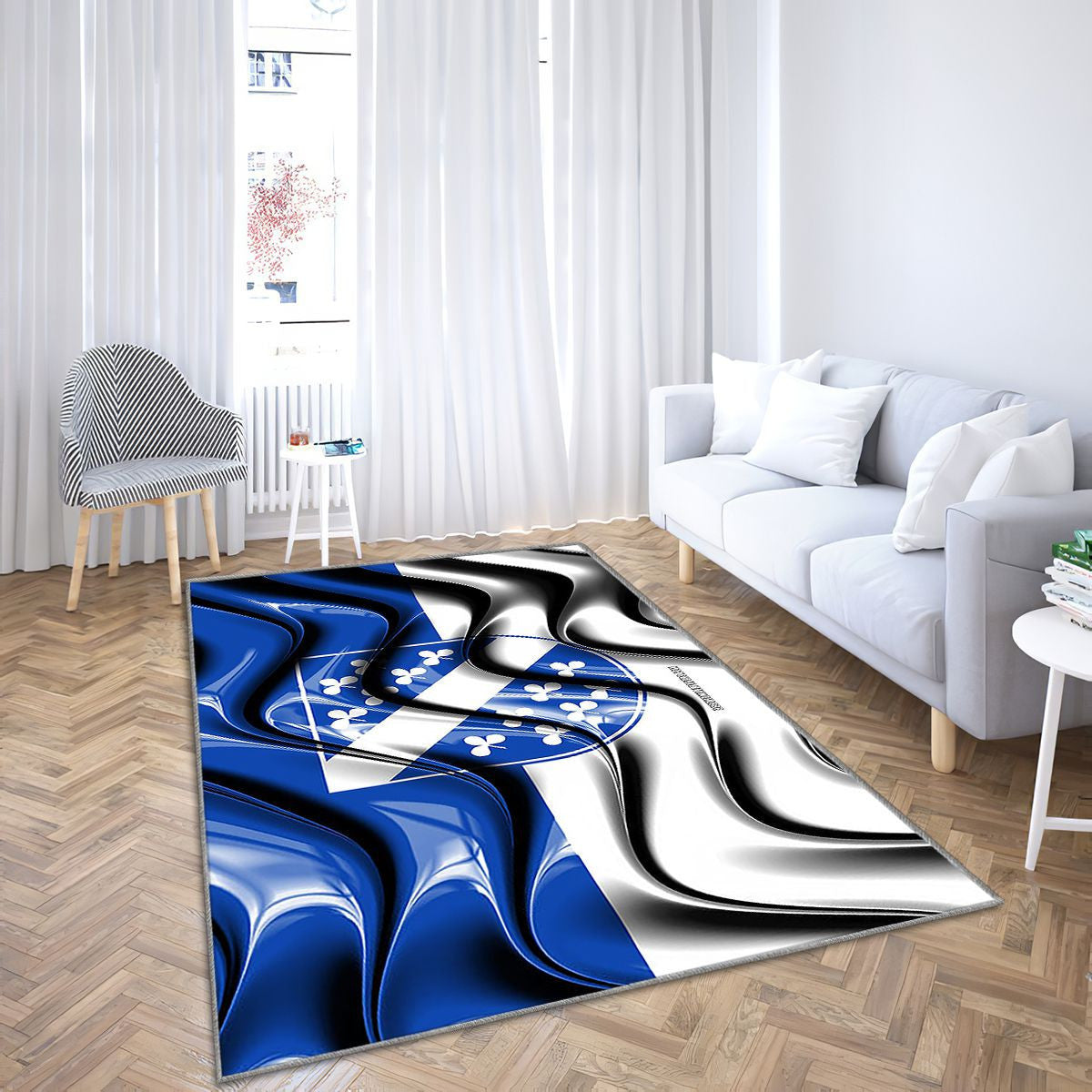 Kassel Drapeau Villes D'Allemagne Tapis Sol - Tapis De Salon, Kassel Kassel Villes allemandes Tapis Art, Tapis pour la décoration de la maison