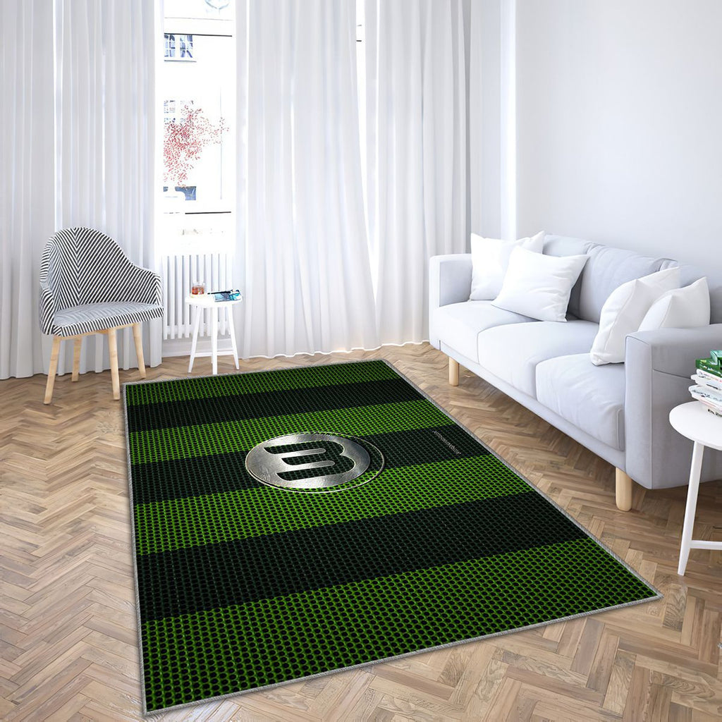Vfl Wolfsburg Logogreen Mesh Vfl Wolfsburg Tapis Sol - Tapis De Salon, Wolfsburg Allemagne Tapis Art, Tapis pour la décoration de la maison