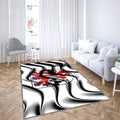 Leverkusen Drapeau Villes D'Allemagne Tapis Sol - Tapis De Salon, Leverkusen Leverkusen Villes Allemandes Tapis Art, Tapis pour la décoration de la maison