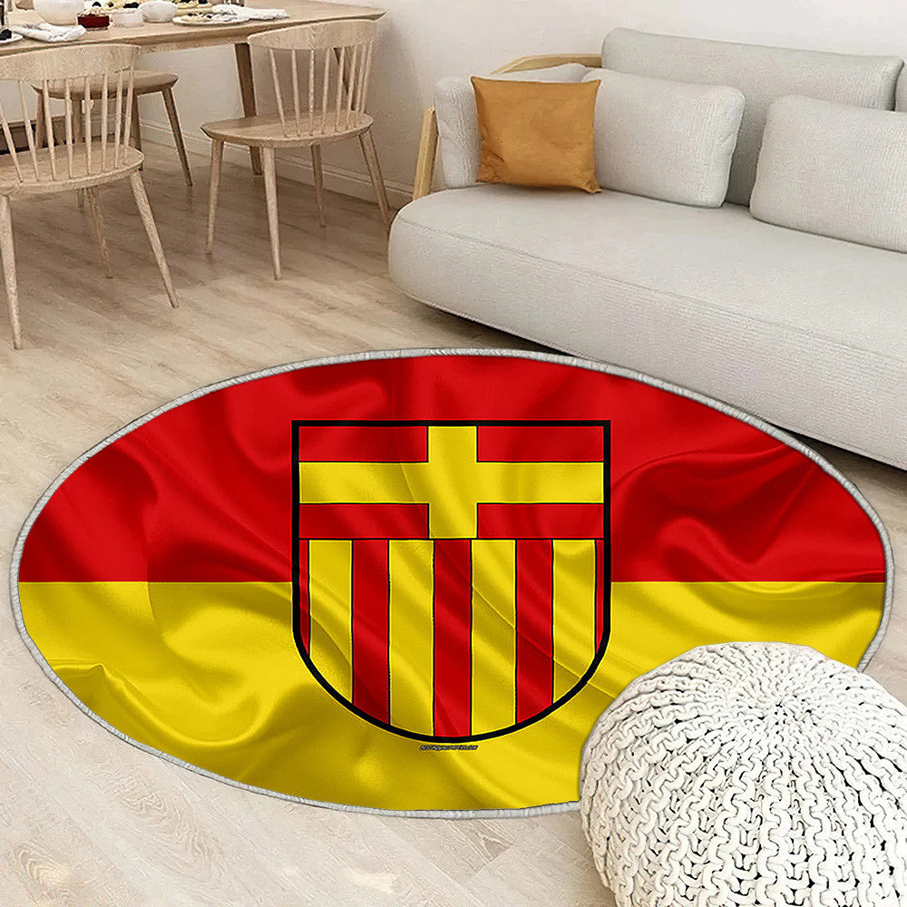 Drapeau de la ville allemande de Paderborn Paderborn Tapis Sol - Tapis De Salon, symboles de l'Allemagne Tapis Art, Tapis pour la décoration de la maison