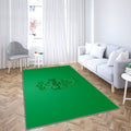 Spvgg Greuther Furth Tapis Sol - Tapis De Salon, Club de football allemand Green 3D Tapis Art, Tapis pour la décoration de la maison
