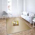 Sv Werder Brême Tapis Sol - Tapis De Salon, Golden Silverbremen Allemagne Tapis Art, Tapis pour la décoration de la maison