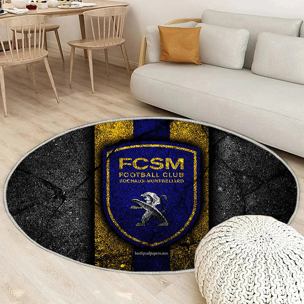 Sochaux Fc Tapis Sol - Tapis De Salon, Ligue 2 Football Tapis Art, Tapis pour la décoration de la maison