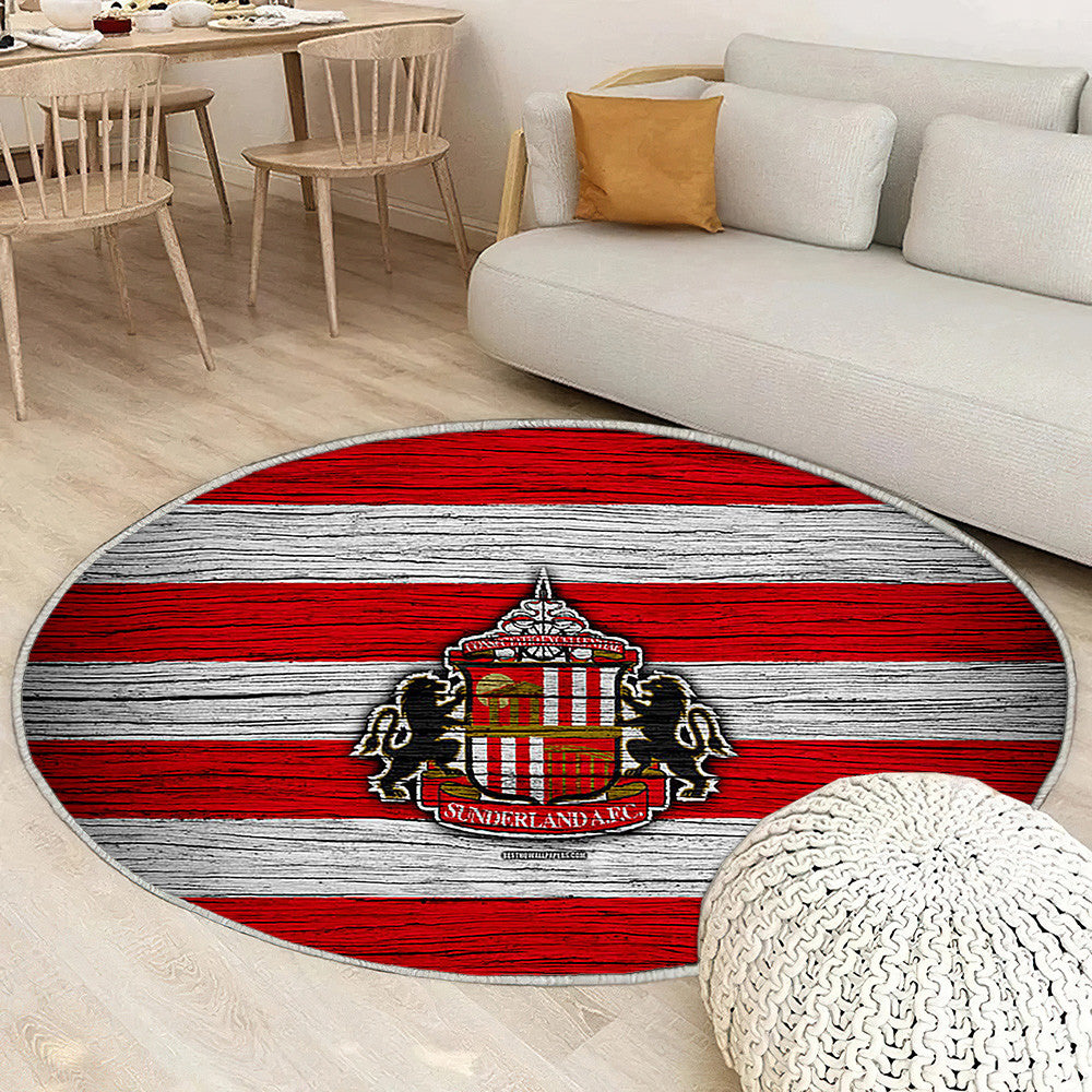 Championnat Sunderland Fc Efl Tapis Sol - Tapis De Salon, Club de Football Angleterre Sunderlandfc Sunderland Tapis Art, Tapis pour la décoration de la maison