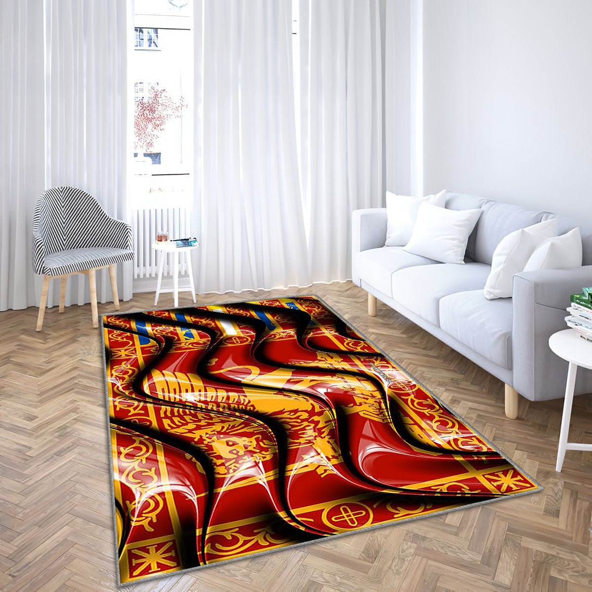 Venise Drapeau Villes D'Italie Tapis Sol - Tapis De Salon, Venise Venise Villes Italiennes Tapis Art, Tapis pour la décoration de la maison