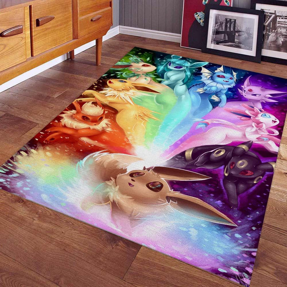 All Eevee Evolutions Pokémon Carpet