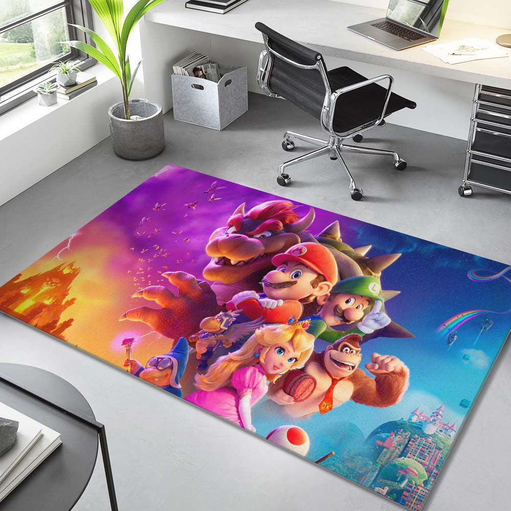 Mario All Characters 7 Carpet