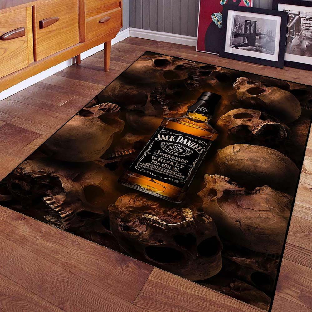 Jack Daniels Skull 1001 Carpet