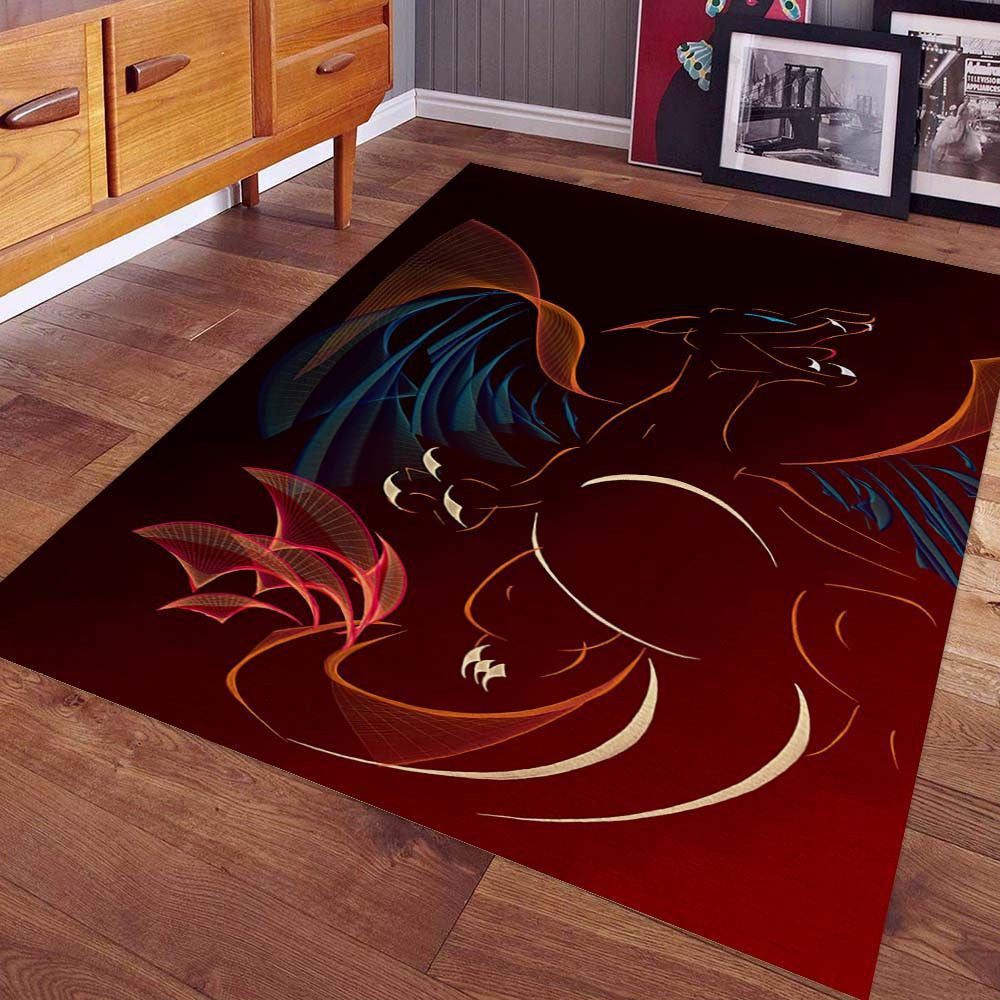 Charizard Pokemon Art Rug